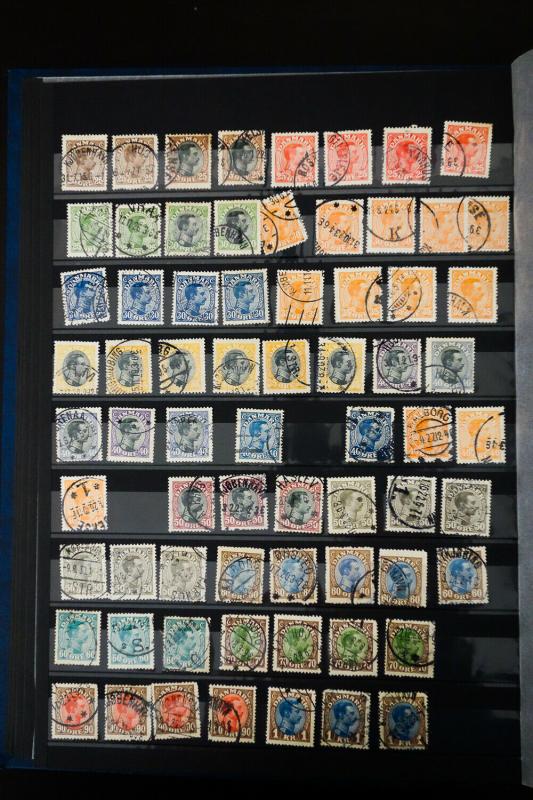 Denmark Loaded 1800's to 1990's Stamp Collection