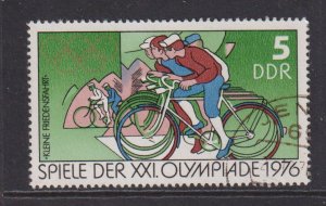 German Democratic Republic DDR #1722  used 1976 Olympic Games 5pf