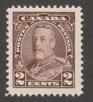 Scott #218 - Mint hinged - King George V