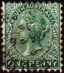 South Australia. 1868 1d S.G.173 Fine Used