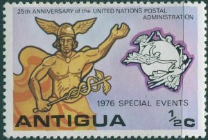 Antigua 1976 SG519 ½c Mercury and UPU Emblem MNH