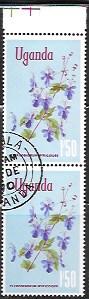 Uganda  Pair - Flowers - #125 Clerodendrum