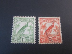 Papua New Guinea 1932 Sc 31,33 FU