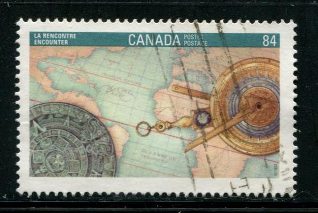 1407 Canada 84c City of Montreal Anniv, used