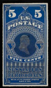 UNITED STATES (US) PR4 UNUSED VF WHITE BORDER