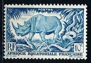 French Equatorial Africa #166 Single MH