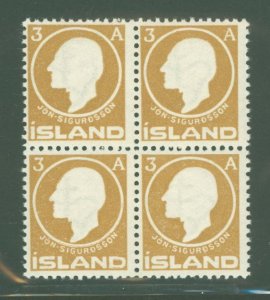 Iceland #87 x4 Mint (NH) Multiple