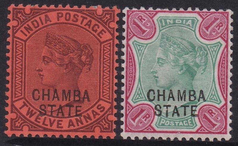 CHAMBA 1887 QV 12A AND 1R 