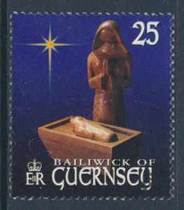 Guernsey  SG 845  SC# 698 Christmas 1999 First Day of issue cancel see scan