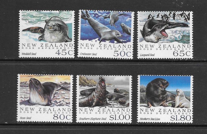 NEW ZEALAND #1094-99  MARINE LIFE  MNH