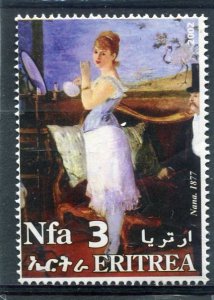 Eritrea 2002 EDOUARD MANET Paintings 1 stamp Perforated Mint (NH)