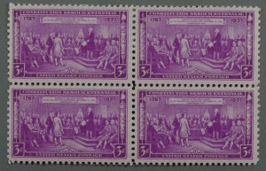 United States #798 MNH XF Block of 4 Constitution Sesquicentennial