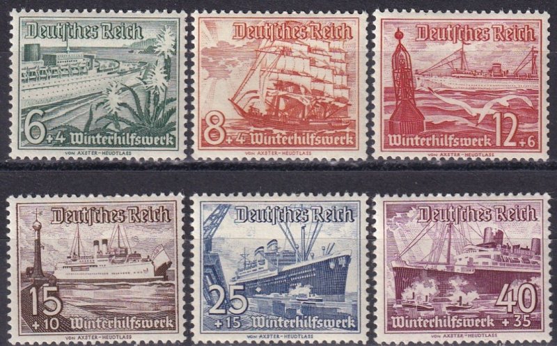 Germany #B110-15 F-VF Unused CV $8.90 (Z3967)