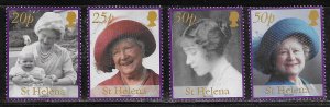 St Helena Scott #'s 808 - 811 MNH