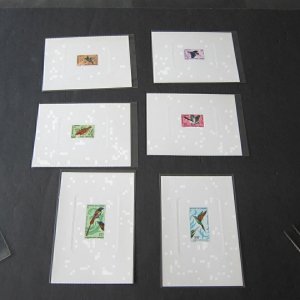 France Comores 1980 Sc 69-72 set Birds Die Proof