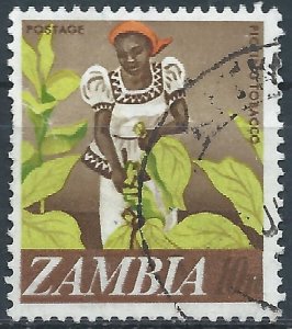 Zambia 1968 - 10n Decimal Definitive - SG134 used
