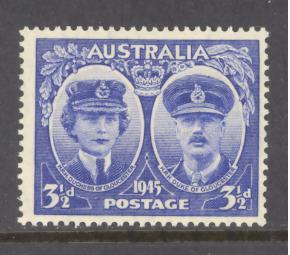 Australia Sc # 198 mint never hinged