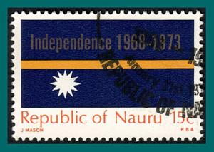 Nauru 1973 Independence, Flag, used  #90,SG98