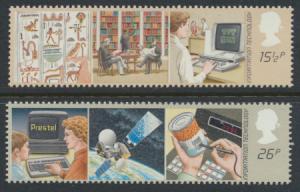 GB SG 1196 - 1197  SC# 1000-1001 Mint Never Hinged - Information Technology