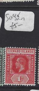 LEEWARD ISLANDS (P1610B)  KGV  1D  SG 48  MOG