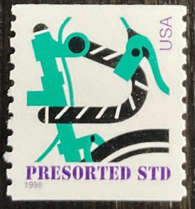 US #3229 Used Coil Single Bicycle L3