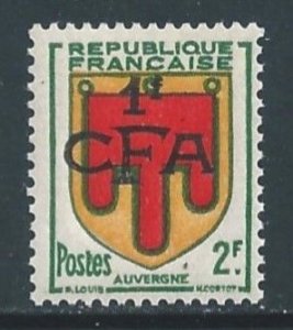 Reunion #284 NH France Coat of Arms Issue Surcharged