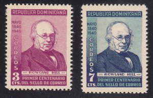 Dominican Republic - 1940 - SC 356-57 - LH - Compete set