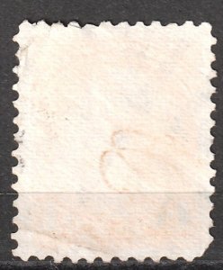 Canada Small Queen #35a Orange,  VF
