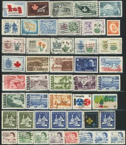 500+ Canada Postage Stamp Collection 1897-1984 Used