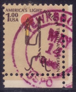 United States, 1979, Americana - Rush Lamp, $1.00, sc#1610, used**