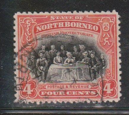 NORTH BORNEO Scott # 170 Used - Assembly Of Parliament