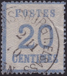 France 1870 - Franco Prussian War, Issued Under German Occupation; #N1a-N7a