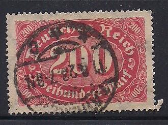 Germany Sc. # 200 Used Inflation Wmk. 126 - L20