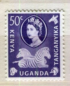 BRITISH KUT; 1960 early QEII Pictorial issue fine Mint hinged 50c. value