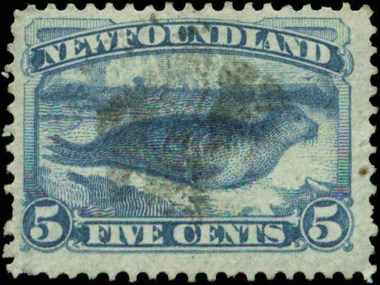 Newfoundland Scott #53 Used