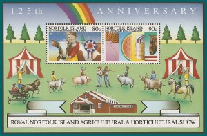 Norfolk Island 1985 Agricultural Show, MS MNH  #372a,SGMS373