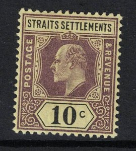 Straits Settlements SG# 132b Mint Hinged / Hinge Rem / Chalk - S20350