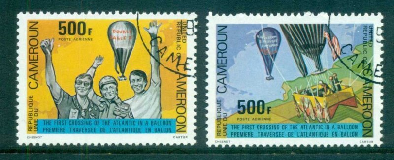 Cameroun 1979 Transatlantic Balloon Crossing CTO