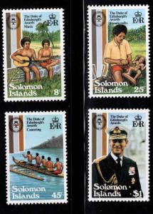 British Solomon Islands Scott 453-456 MNH**