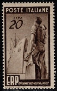 1949 Italy Scott #- 517 Recovery Program Unused