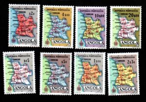 Angola # 386-393 Mint!