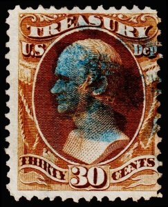 United States Scott O112 (1879) Used G-F, CV $550.00 C