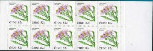 Ireland 2008 MNH Booklet Stamps Scott 1722a Wild Flowers