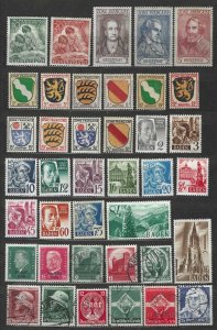 GERMANY 1900-1950 COLLECTION OF 300+ STAMPS MINT & USED INCLUDED OCCUPATION