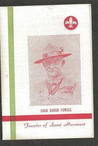 1960 Boy Scout Pakistan Kim's Gun FD souvenir folder