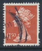 GB QE II Machin - SG Y1800   Used  £1.50 Red