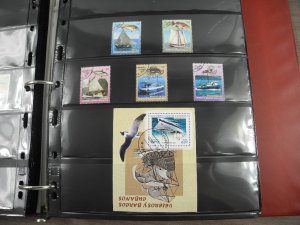 CUBA(2002-2008), Stamp Collection in stock pages(Kenmore binder)