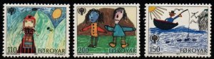 Faroe Islands # 45 - 47 MNH