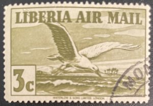 Liberia # C6 Used