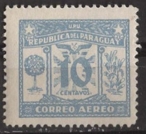 Paraguay # C63  Airmail  - 10c 1935   (1)  LH Unused